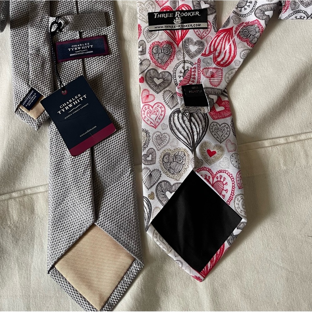 Men’s Designer Tie Bundle – Charles Tyrwhitt & Three Rooker
